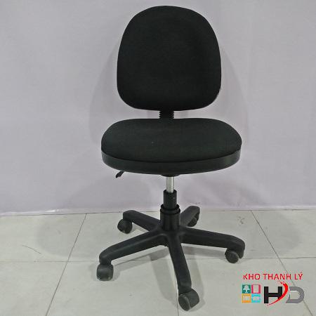 Ghế xoay nhân viên cũ không tay vịn giá rẻ