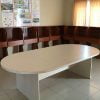 Bàn họp oval cũ 2m4 cao cấp giá rẻ