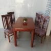 Bộ bàn ăn 4 ghế gỗ giá rẻ