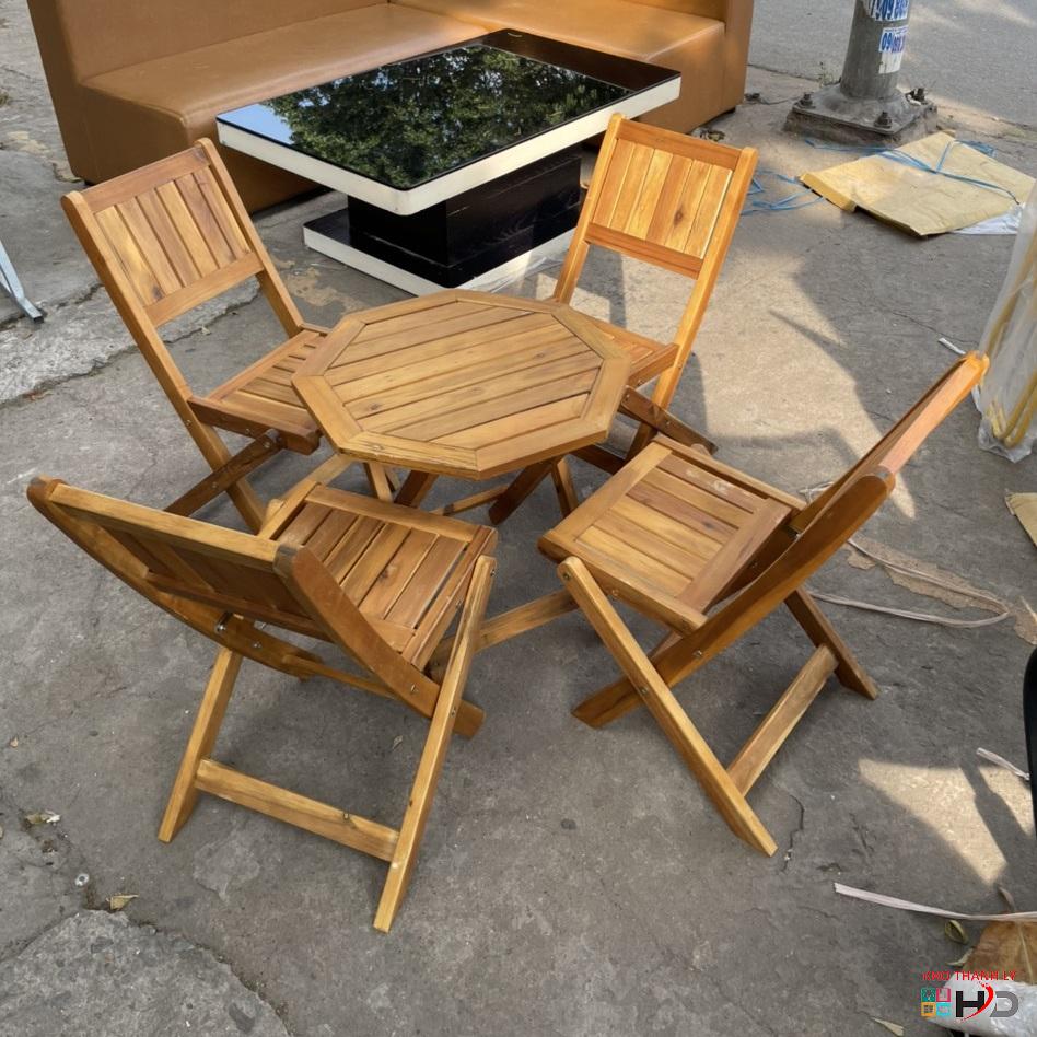 bo ban ghe cafe xep go nho luc giac