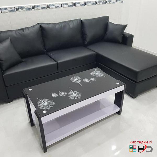 Bộ sofa góc chữ L bọc da cao cấp giá rẻ
