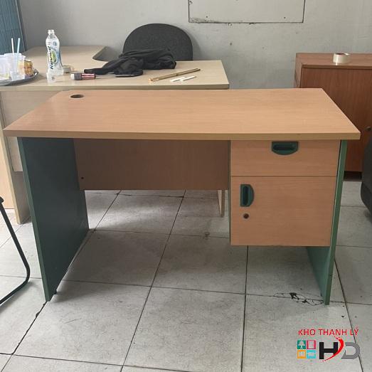 Bàn làm việc cũ 2 hộc hàng Hòa Phát