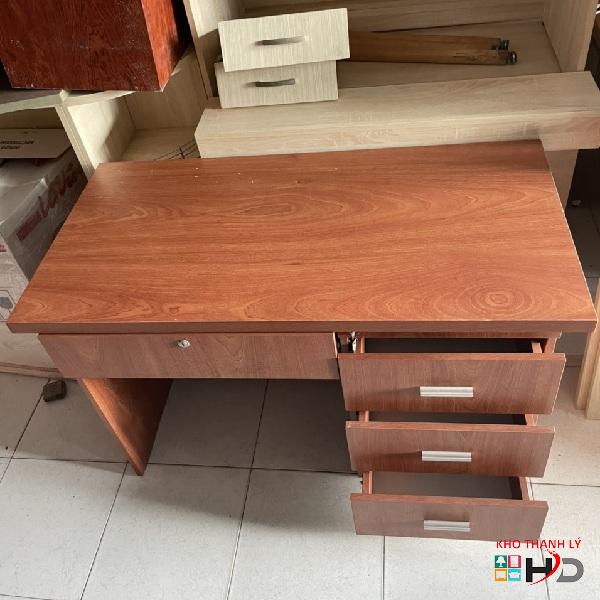 Bàn làm việc cũ 3 hộc MDF cao cấp giá rẻ
