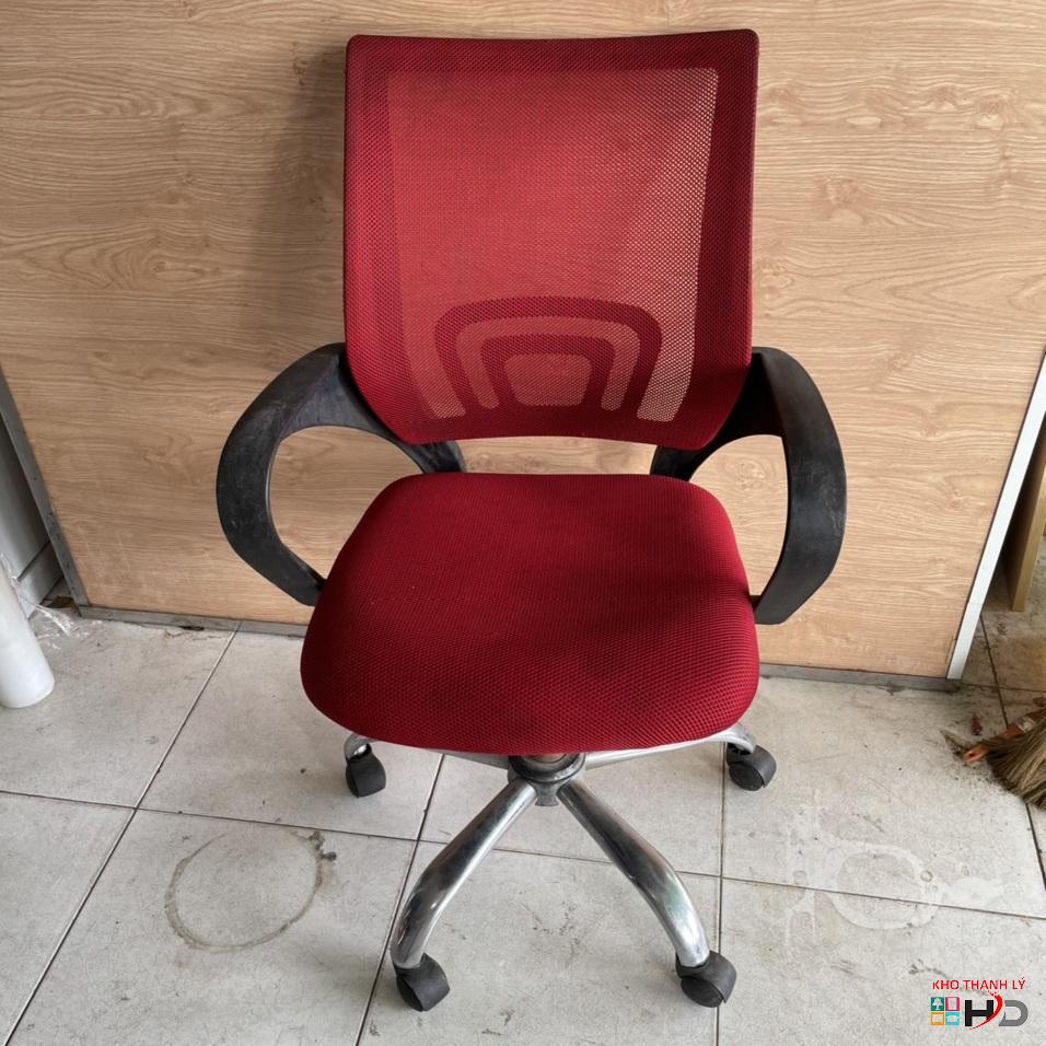 ghe xoay luoi cu hang loai 1 màu do gia re