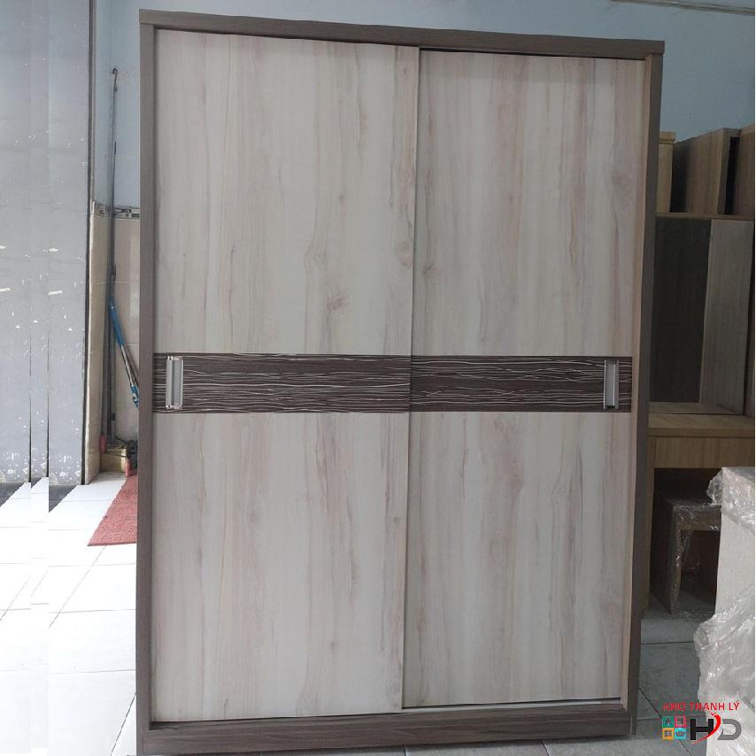 tu quan ao MDF 1m4 cua lua thanh ly gia re