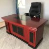 Thanh lý bàn giám đốc 1m6 ốp da giá rẻ