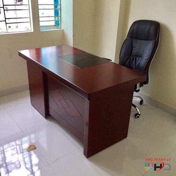 Bàn giám đốc 1m4 liền hộc thanh lý