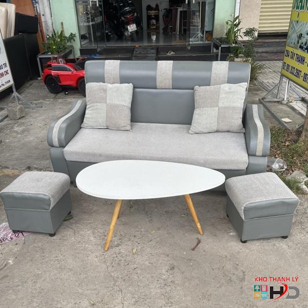 Bộ sofa nhỏ gọn 1m6 thanh lý giá rẻ