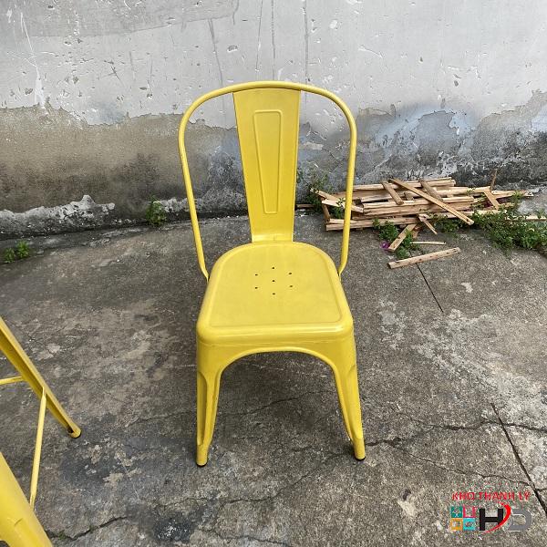 Ghế tolix có tựa không tay cũ