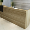 Quầy lễ tân 2m màu vân gỗ giá rẻ