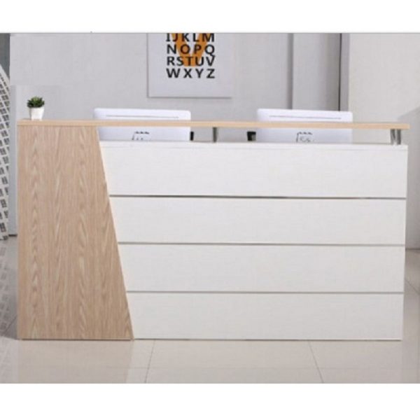 Quầy lễ tân chữ L 1m8 giá rẻ