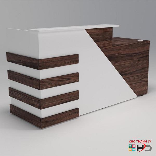 Quầy lễ tân cao cấp 2m giá rẻ