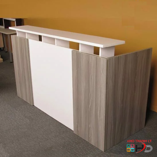 Quầy lễ tân chữ U 2m giá rẻ