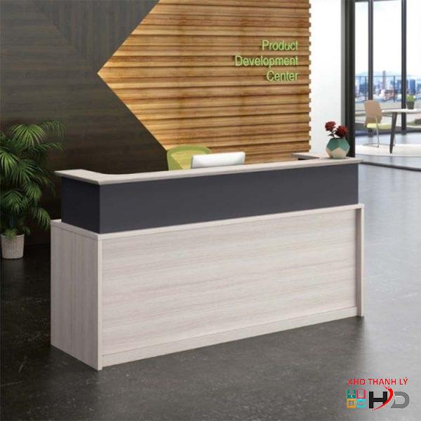 Quầy lễ tân chữ U 2m giá rẻ