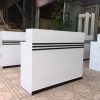 Quầy lễ tân 1m6 viền đen giá rẻ