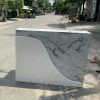 Quầy thu ngân 1m4 ốp vân đá đẹp giá rẻ