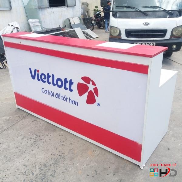 Thanh lý quầy bán vé xổ số Vietlot giá rẻ