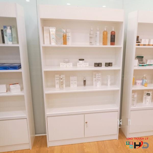 Tủ trưng bày mỹ phẩm 1m x 1m8 giá rẻ