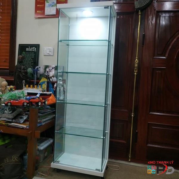 Tủ kính trưng bày cao 2m giá rẻ