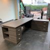 Bàn giám đốc chữ L 2m x 1m6 đóng mới