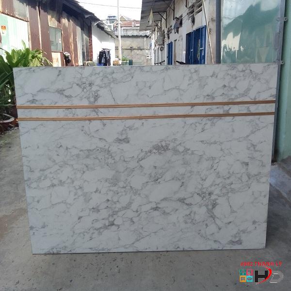 quay le tan van da 1m4 thanh ly gia re Quầy lễ tân vân đá 1m4 thanh lý