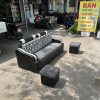 Sofa Xám Bọc Vải 1m8 Thanh Lý