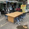 Bộ bàn họp 7 ghế xoay thanh lý