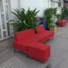 Thanh lý sofa đôi chân inox bọc vải