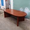 Bàn họp oval 2m4 hàng cao cấp giá rẻ