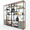 Kệ Trưng Bày Sản Phẩm Khung Sắt 2m x 2m Giá Rẻ