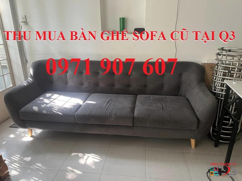 Thu mua bàn ghế sofa cũ quận 3