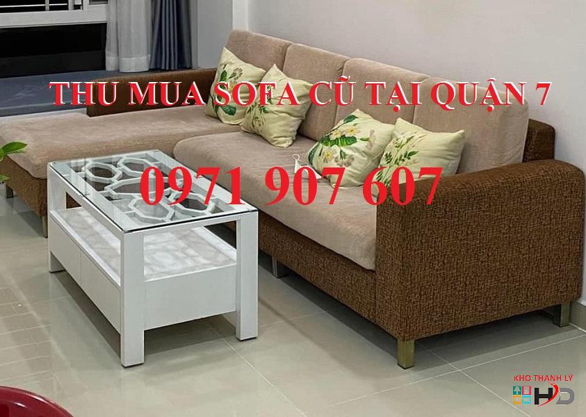 Thu mua bàn ghế sofa cũ tại quận 7