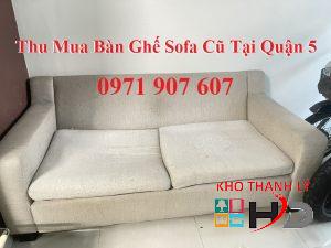 Thu Mua Bàn Ghế Sofa Cũ Tại Quận 5