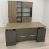 Bàn làm việc giám đốc vân gỗ 1m6 x 60cm
