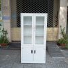 Tủ hồ sơ sắt 2 cánh màu trắng thanh lý