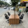 Bộ bàn làm việc cụm 4 chỗ kèm ghế