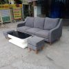 Bộ bàn ghế sofa xám kèm bàn thanh lý