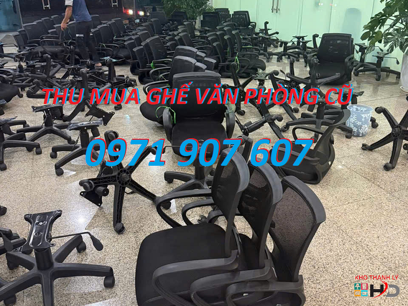 Thu mua ghế văn phòng cũ tận nơi