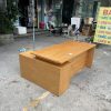 Bàn làm việc giám đốc chữ l vân gỗ thanh lý