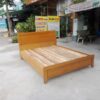 Giường ngủ vân gỗ sồi 1m6 thanh lý