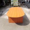 Bàn họp oval 2m4 thanh lý giá rẻ