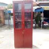 Tủ hồ sơ 2 cánh cửa kính 80cm thanh lý