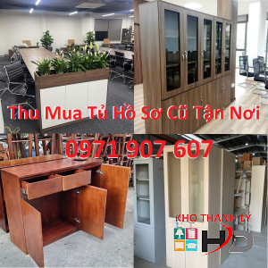 Thu mua tủ kệ hồ sơ cũ tận nơi