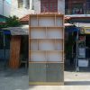 Tủ kệ trưng bày gỗ mdf 1m2 x 2m4 thanh lý