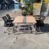 Cụm bàn làm việc 4 chỗ 1m6 thanh lý