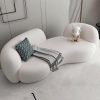 sofa băng bọc lông cừu thanh lý sf011