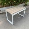 Bàn làm việc chân sắt 1m2