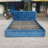 giường ngủ 1m8 gỗ mdf bọc vải