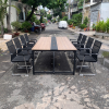 Bàn họp văn phòng 8 chỗ ngồi 2m4