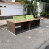 Bàn làm việc 4 chỗ ngồi 1m6